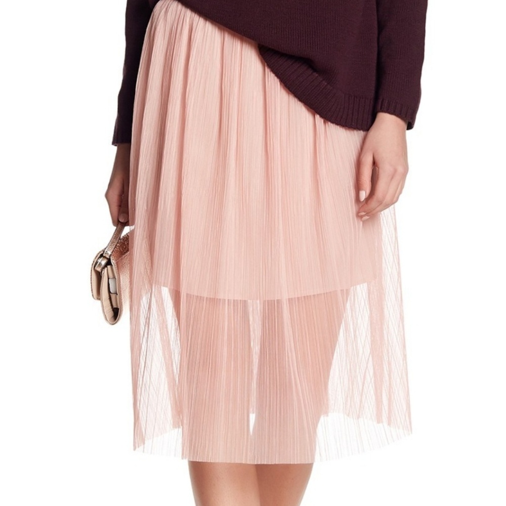 NWT Bcbgeneration Tulle Partially Lined Skirt